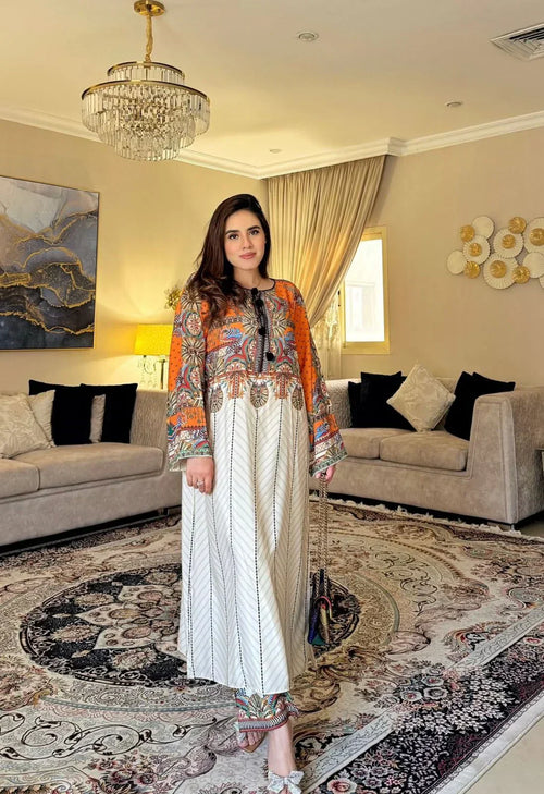 EID COLLECTION ANAYA CO-ORD DIGITAL PRINTED 2PC