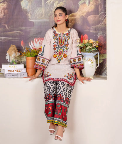 Nazneen Digital printed 2pc