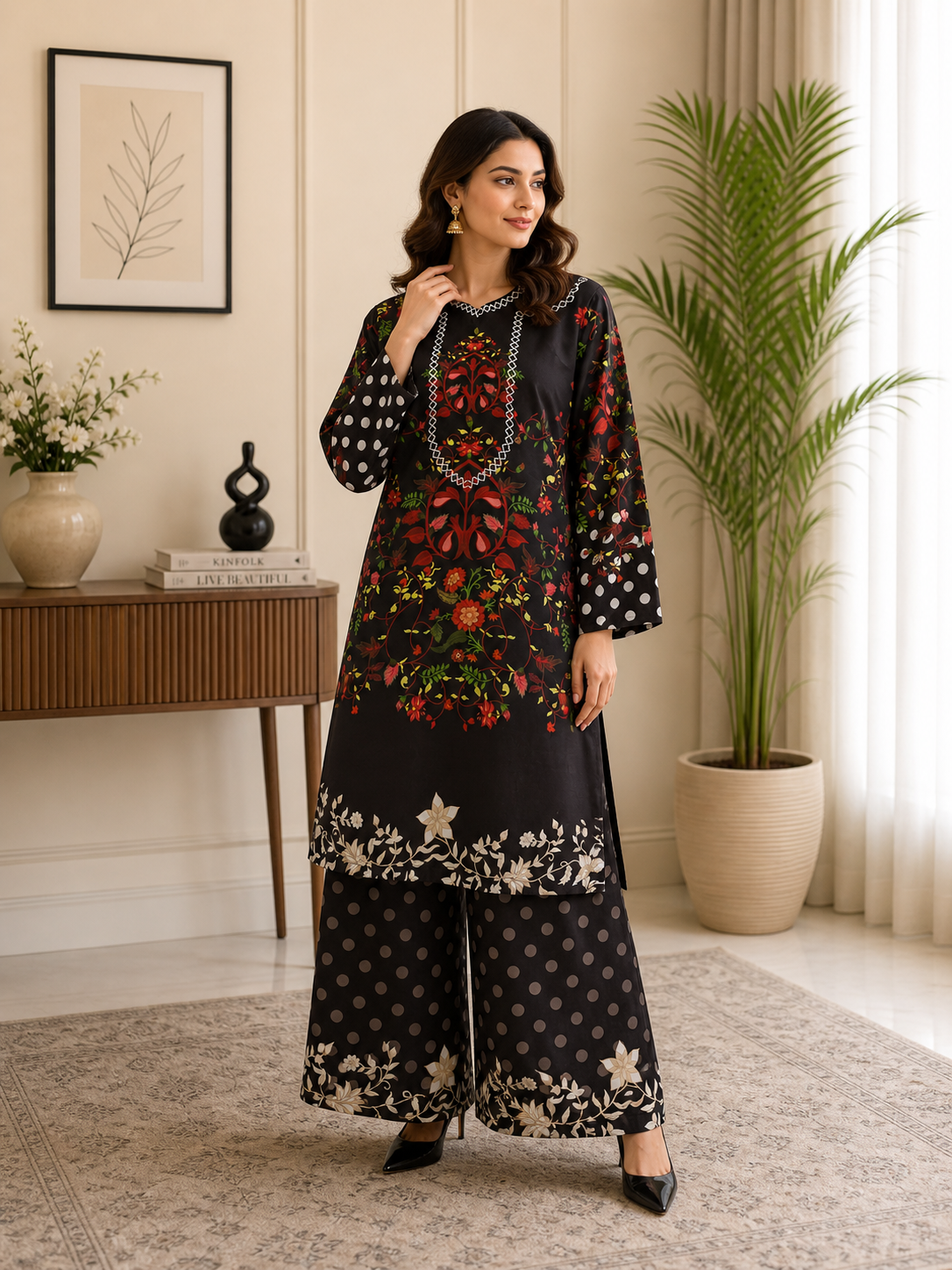 Charcoal 2 pc