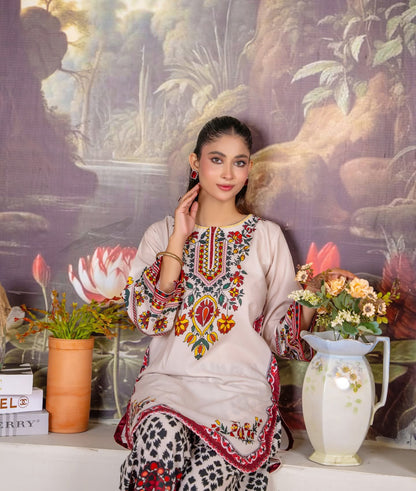 Nazneen Digital printed 2pc
